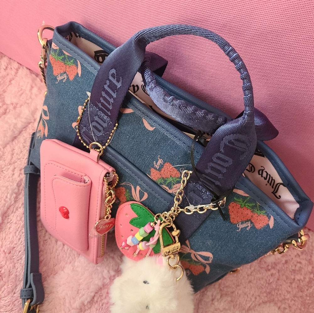 Juicy Couture Bag ๐ Denim Bag ๐ - Picture 3 of 9